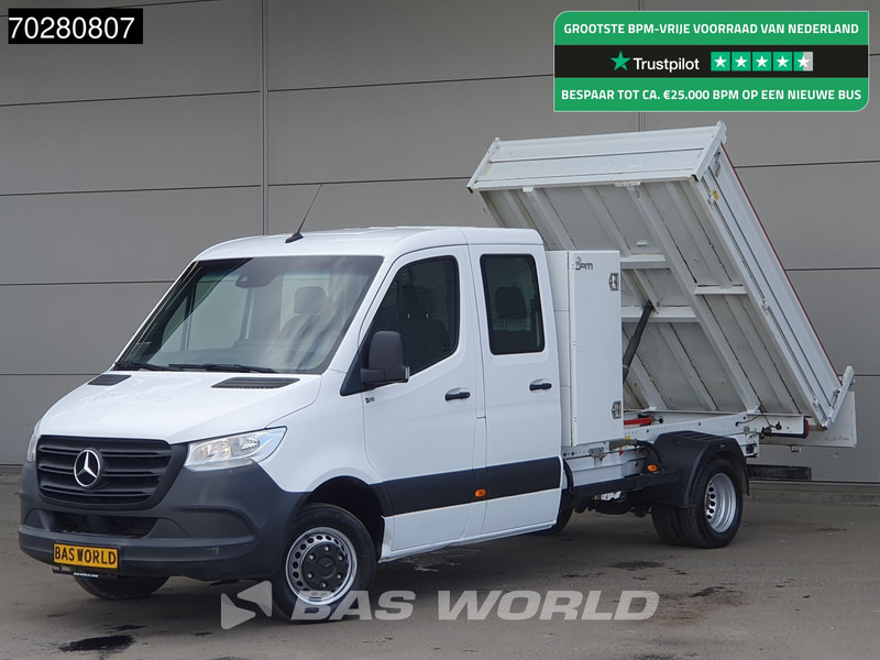 Mercedes-Benz Sprinter 514 CDI Kipper met Kist Dubbel Cabine Dubbellucht 3,5t Trekhaak Airco Cruise Euro6 Kieper Tipper Benne Airco Dubbel cabine Trekh - Tipper van: picture 1 Mercedes-Benz Sprinter 514 CDI Kipper met Kist Dubbel Cabine Dubbellucht 3,5t Trekhaak Airco Cruise Euro6 Kieper Tipper Benne Airco Dubbel cabine Trekh - Tipper van: picture 1