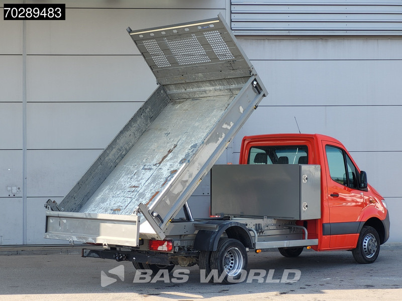 Flatbed van Mercedes-Benz Sprinter 514 CDI Open Laadbak met Kist Dubbellucht 3,5t Trekhaak Airco Cruise Euro6 Pritsche Pickup Open Box 2m3 Airco Trekhaak Cruise co: picture 7