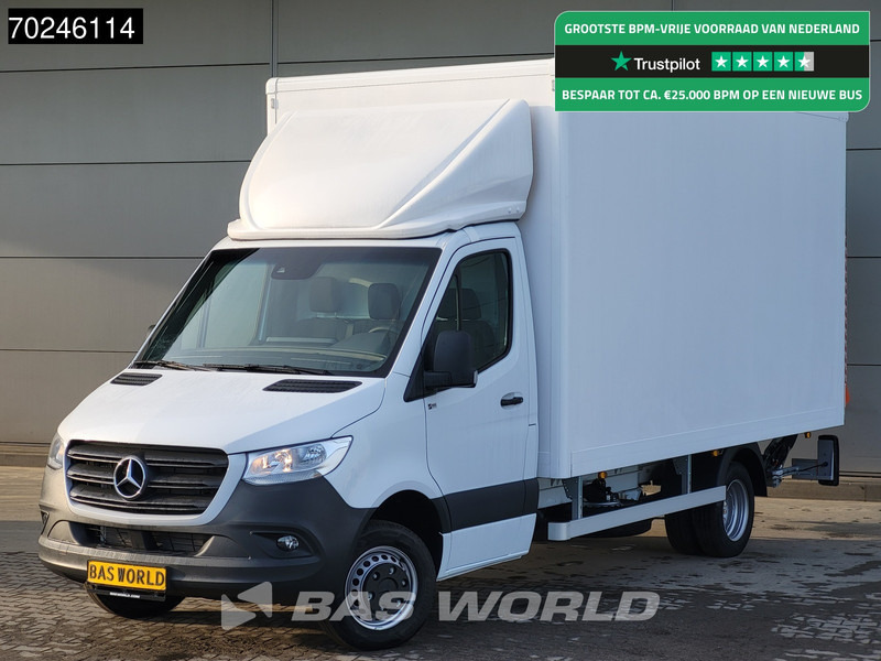 Mercedes-Benz Sprinter 515 CDI Automaat Bakwagen Laadklep Zijdeur MBUX Airco Cruise Meubelbak Koffer 21m3 Airco Cruise control - Box van: picture 1 Mercedes-Benz Sprinter 515 CDI Automaat Bakwagen Laadklep Zijdeur MBUX Airco Cruise Meubelbak Koffer 21m3 Airco Cruise control - Box van: picture 1