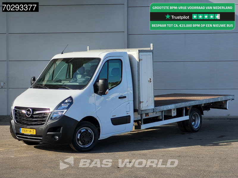Opel Movano 165PK Open Laadbak 3,5t Trekhaak LED Navi Airco Cruise Euro6 Pritsche Pickup Airco Trekhaak Cruise control - Flatbed van: picture 1 Opel Movano 165PK Open Laadbak 3,5t Trekhaak LED Navi Airco Cruise Euro6 Pritsche Pickup Airco Trekhaak Cruise control - Flatbed van: picture 1
