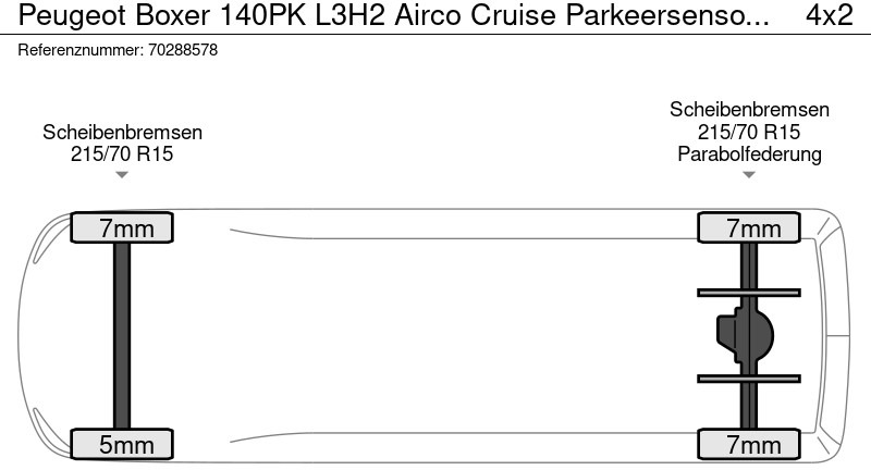Leasing of Peugeot Boxer 140pk L3H2 Airco Cruise Parkeersensoren Euro6 L3 13m3 Airco Cruise control Peugeot Boxer 140pk L3H2 Airco Cruise Parkeersensoren Euro6 L3 13m3 Airco Cruise control: picture 18