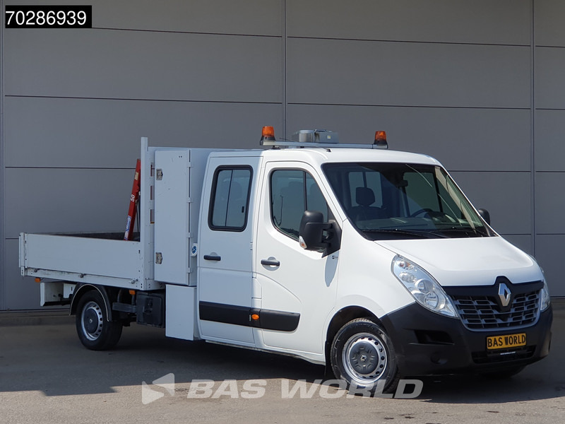 Renault Master 110PK Open Laadbak Kraanwagen HMF 52 Airco Cruise Euro6 Pickup Crane Kranwagen Pritsche Open Box Airco Cruise control - Flatbed van: picture 5 Renault Master 110PK Open Laadbak Kraanwagen HMF 52 Airco Cruise Euro6 Pickup Crane Kranwagen Pritsche Open Box Airco Cruise control - Flatbed van: picture 5