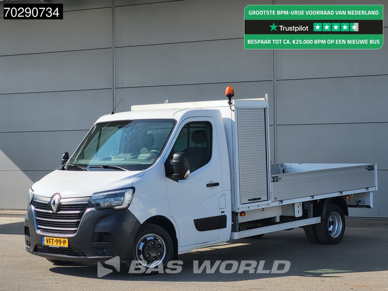Renault Master 145PK Open Laadbak Dubbellucht 3,5t Trekhaak LED Airco Cruise Standkachel Euro6 Pritsche Pickup Open Box Airco Trekhaak Cruise control - Flatbed van: picture 1 Renault Master 145PK Open Laadbak Dubbellucht 3,5t Trekhaak LED Airco Cruise Standkachel Euro6 Pritsche Pickup Open Box Airco Trekhaak Cruise control - Flatbed van: picture 1