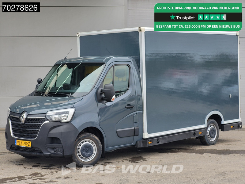Box van Renault Master 150PK Bakwagen Airco Cruise Luchtvering Meubelbak Plancher Verkoopwagen Foodtruck Paardenwagen 18m3 Airco Cruise control: picture 1