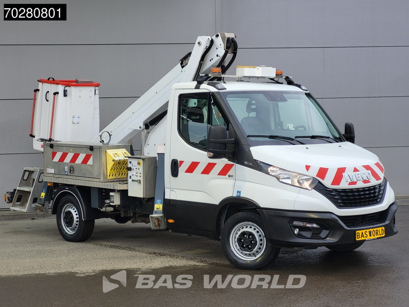 Iveco Daily 35S14 Hoogwerker 14meter werkhoogte 4xGestempeld 292 Arbeidsuren Airco Cruise Euro6 Hubarbeitsbühne France Elevateur 1Personen A - Van: picture 3 Iveco Daily 35S14 Hoogwerker 14meter werkhoogte 4xGestempeld 292 Arbeidsuren Airco Cruise Euro6 Hubarbeitsbühne France Elevateur 1Personen A - Van: picture 3