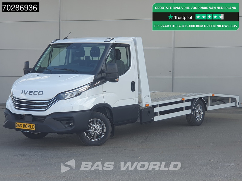 Iveco Daily 35S18 3.0L Autotransporter Automaat 3,5t Trekhaak Navi ACC LED Airco Lier Euro6 Oprijwagen Cartransporter Trekhaak - Van: picture 1 Iveco Daily 35S18 3.0L Autotransporter Automaat 3,5t Trekhaak Navi ACC LED Airco Lier Euro6 Oprijwagen Cartransporter Trekhaak - Van: picture 1