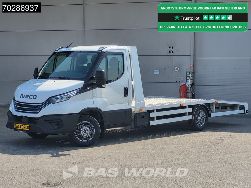 Iveco Daily 35S18 Automaat Autotransporter 3,5t Trekhaak Navi Airco LED ACC Euro6 Oprijwagen Cartransporter Trekhaak - Van: picture 1 Iveco Daily 35S18 Automaat Autotransporter 3,5t Trekhaak Navi Airco LED ACC Euro6 Oprijwagen Cartransporter Trekhaak - Van: picture 1
