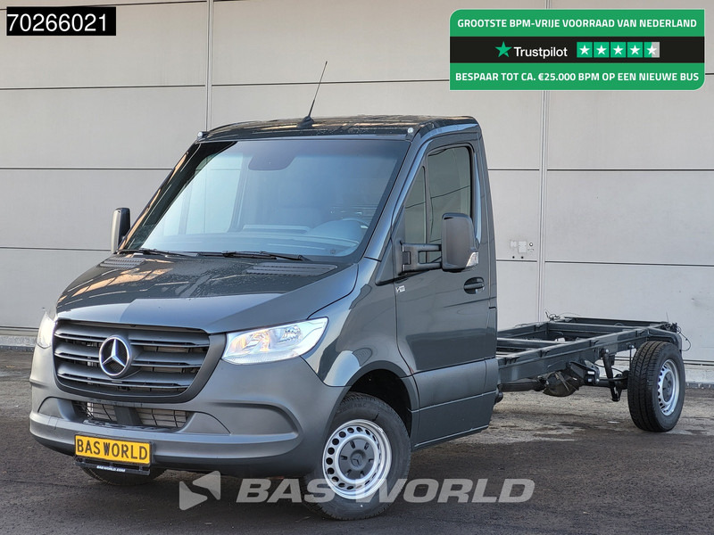 Van Mercedes-Benz Sprinter 317 CDI Automaat 432WB MBUX Navi Airco Cruise Chassis Cabine Fahrgestell Airco Cruise control: picture 1