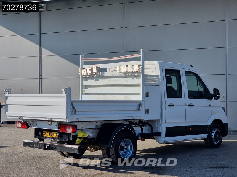 Tipper van Volkswagen Crafter 177pk Kipper Dubbel Cabine met Kist Dubbellucht 3,5t Trekhaak Navi Airco Cruise Tipper Benne Kieper Airco Dubbel cabine Trekhaak: picture 5