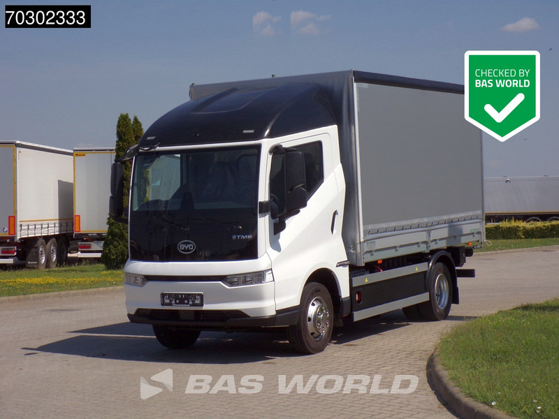 BYD ETM6 SWB ETM6 SWB 4X2 NEW! 100% Electric 750kg Ladebordwand - Curtainsider truck: picture 1 BYD ETM6 SWB ETM6 SWB 4X2 NEW! 100% Electric 750kg Ladebordwand - Curtainsider truck: picture 1