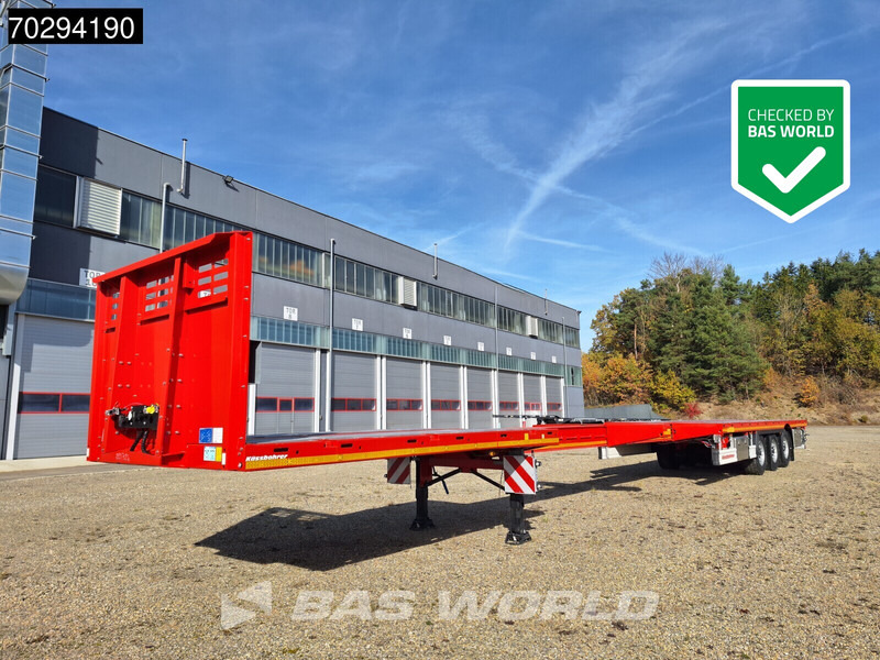 Kässbohrer Extendable (6 900 mm platform extension) 3 axles NEW! 3 axle maxima HD platform - Curtainsider semi-trailer: picture 2 Kässbohrer Extendable (6 900 mm platform extension) 3 axles NEW! 3 axle maxima HD platform - Curtainsider semi-trailer: picture 2