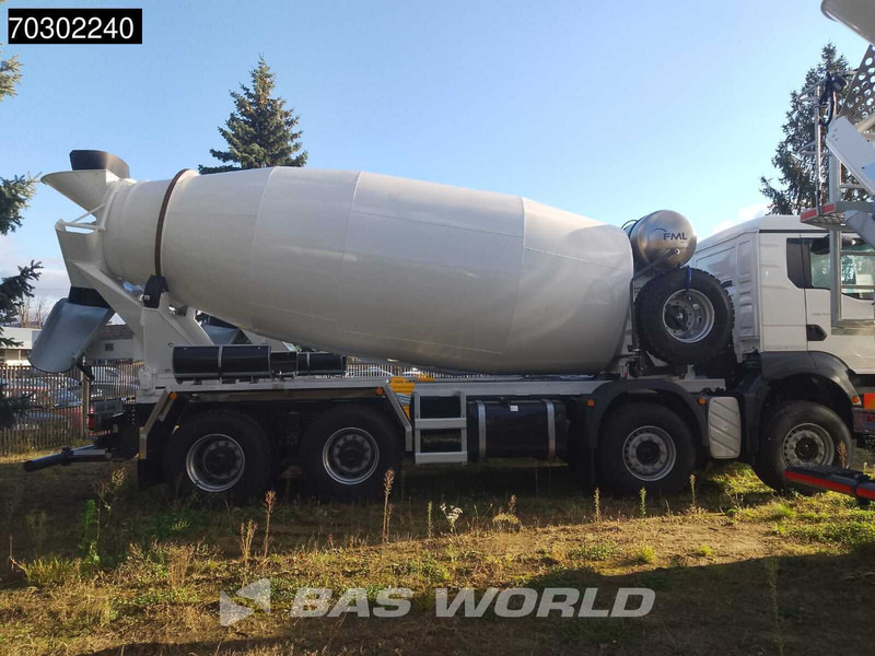 Concrete mixer truck MAN TGS 41.400 8X4 12m3 FML mixer Steelsuspension Manual Airco EURO 2: picture 7 Concrete mixer truck MAN TGS 41.400 8X4 12m3 FML mixer Steelsuspension Manual Airco EURO 2: picture 7