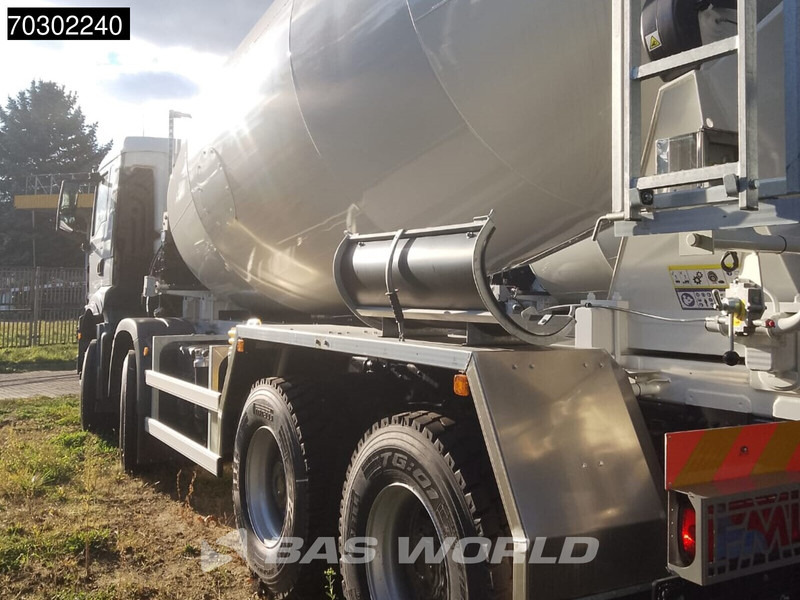 Concrete mixer truck MAN TGS 41.400 8X4 12m3 FML mixer Steelsuspension Manual Airco EURO 2: picture 6 Concrete mixer truck MAN TGS 41.400 8X4 12m3 FML mixer Steelsuspension Manual Airco EURO 2: picture 6