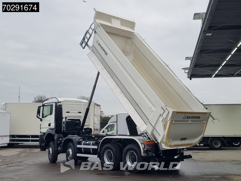 MAN TGS 41.480 8X8 8x8 20m3 KH Kipper tarpaulin Manual Big-axle Steel suspension Euro 6 - Tipper: picture 2 MAN TGS 41.480 8X8 8x8 20m3 KH Kipper tarpaulin Manual Big-axle Steel suspension Euro 6 - Tipper: picture 2