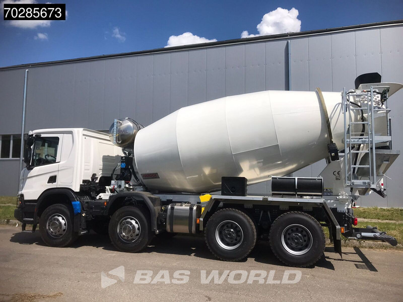 Scania P420 XT 8X4 NEW! 10m3 FML Mixer Automatic Steel suspension Big-Axle Euro 6 - Concrete mixer truck: picture 2 Scania P420 XT 8X4 NEW! 10m3 FML Mixer Automatic Steel suspension Big-Axle Euro 6 - Concrete mixer truck: picture 2