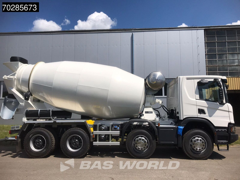 Scania P420 XT 8X4 NEW! 10m3 FML Mixer Automatic Steel suspension Big-Axle Euro 6 - Concrete mixer truck: picture 3 Scania P420 XT 8X4 NEW! 10m3 FML Mixer Automatic Steel suspension Big-Axle Euro 6 - Concrete mixer truck: picture 3