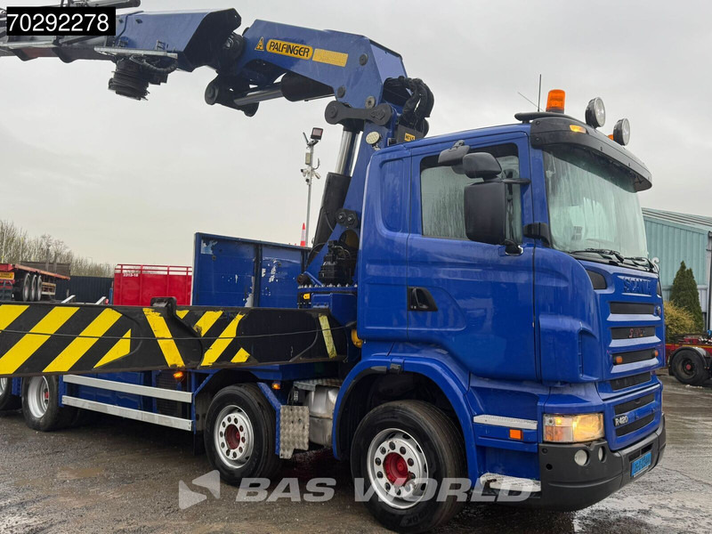 Scania R420 8X2 - Dropside/ Flatbed truck, Crane truck: picture 5 Scania R420 8X2 - Dropside/ Flatbed truck, Crane truck: picture 5