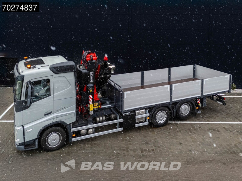 Dropside/ Flatbed truck, Crane truck Volvo FH 500 6X2 Fassi F545RA Kran Crane VEB+ Lift-Lenkachse Euro 6 Fassi: picture 15
