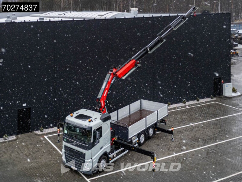 Dropside/ Flatbed truck, Crane truck Volvo FH 500 6X2 Fassi F545RA Kran Crane VEB+ Lift-Lenkachse Euro 6 Fassi: picture 14