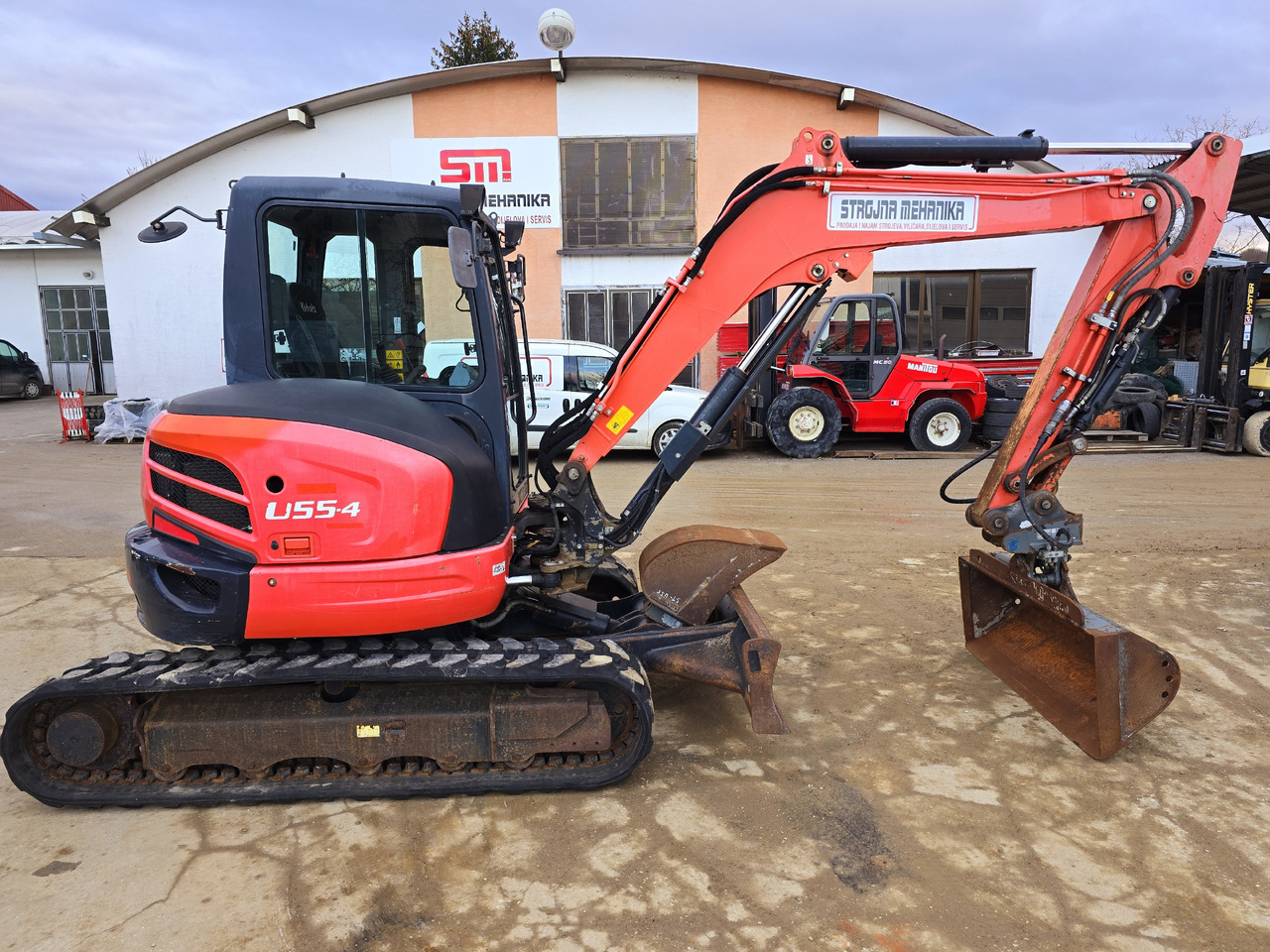 Kubota U55-4 - Mini excavator: picture 1 Kubota U55-4 - Mini excavator: picture 1