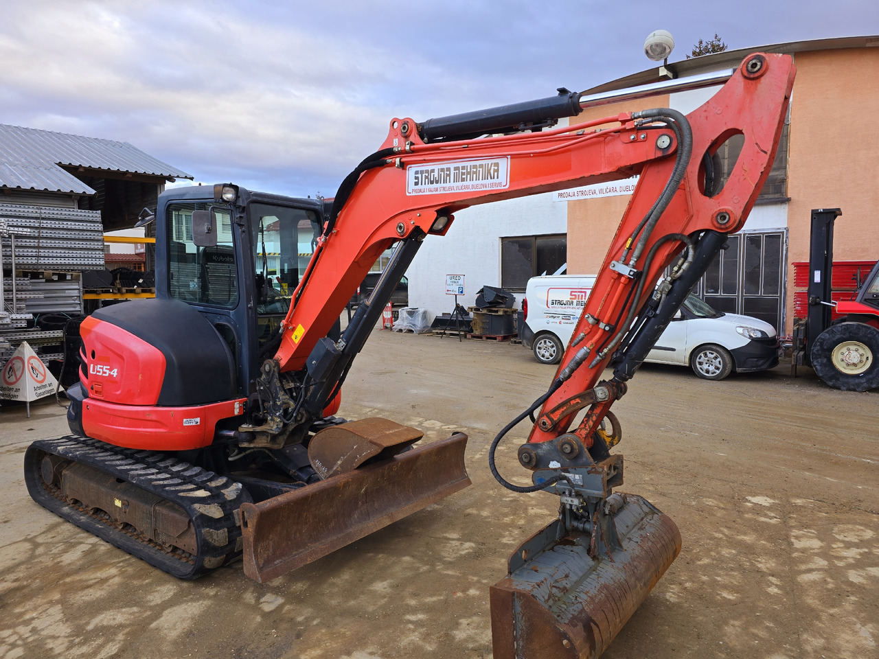 Kubota U55-4 - Mini excavator: picture 2 Kubota U55-4 - Mini excavator: picture 2