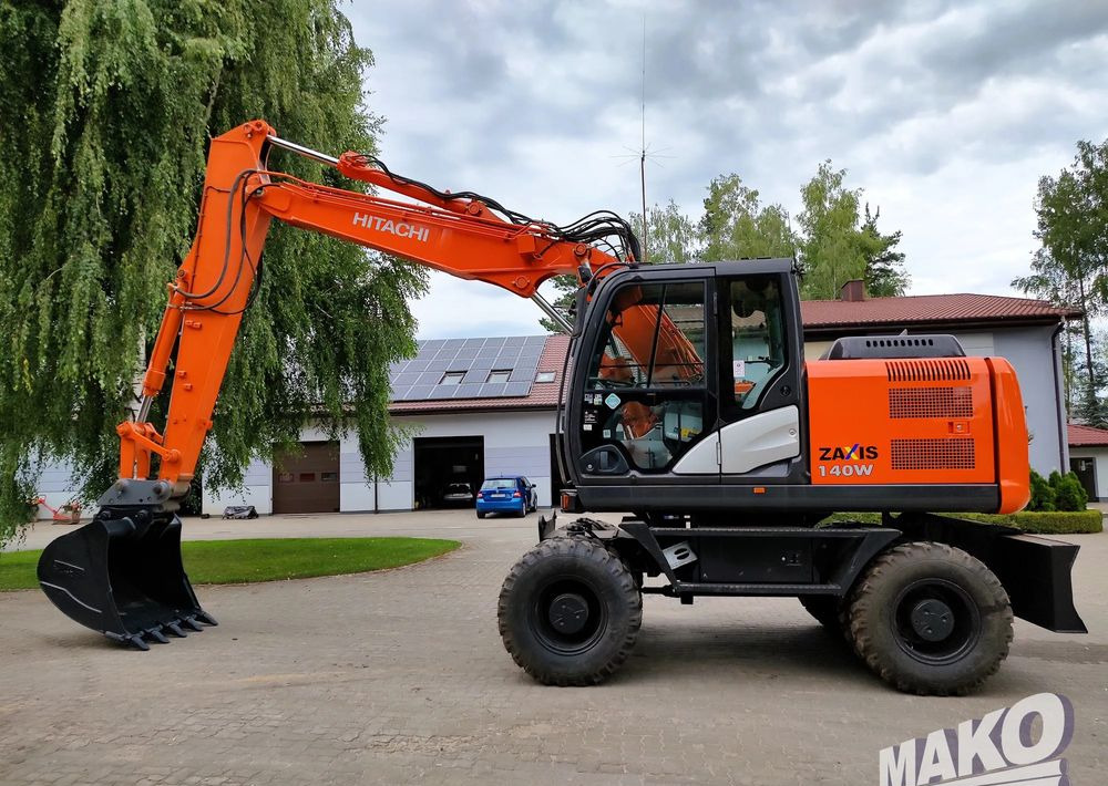 Hitachi ZX 140 - Wheel excavator: picture 1 Hitachi ZX 140 - Wheel excavator: picture 1