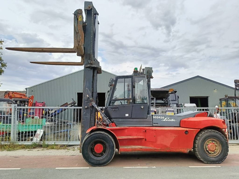 Linde H160 diesel 16T heftruck forklift stapler low mast - Diesel forklift: picture 2 Linde H160 diesel 16T heftruck forklift stapler low mast - Diesel forklift: picture 2