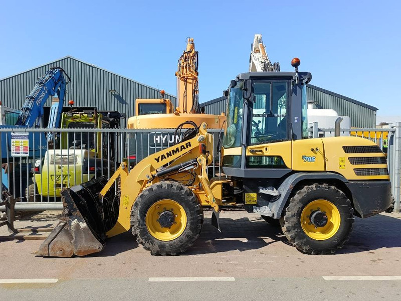 Yanmar V 70 S atlas AR75S shovel wiellader roterende mast - Wheel loader: picture 1 Yanmar V 70 S atlas AR75S shovel wiellader roterende mast - Wheel loader: picture 1