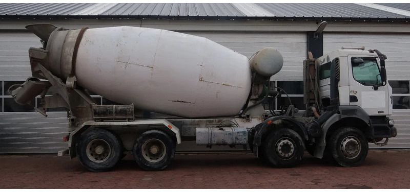 Concrete mixer truck Renault Kerax 370 8X4/ MIXER/ BARYVAL 9 M3/ CRUISE CONTROL/: picture 18