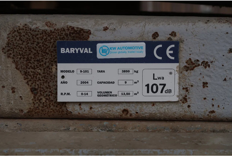 Concrete mixer truck Renault Kerax 370 8X4/ MIXER/ BARYVAL 9 M3/ CRUISE CONTROL/: picture 20