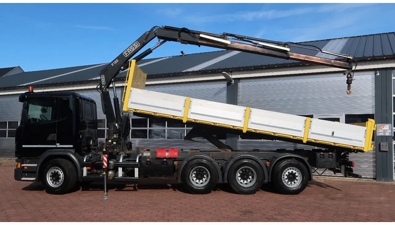 Crane truck Scania G450 8X4/ FASSI 15 TON CRANE/ EURO 6/ FULL AIR: picture 11