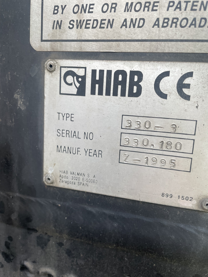 MAN F2000 413 6x2 Manual CRANE Hiab 330+jib 90 21m - Tractor unit: picture 4 MAN F2000 413 6x2 Manual CRANE Hiab 330+jib 90 21m - Tractor unit: picture 4