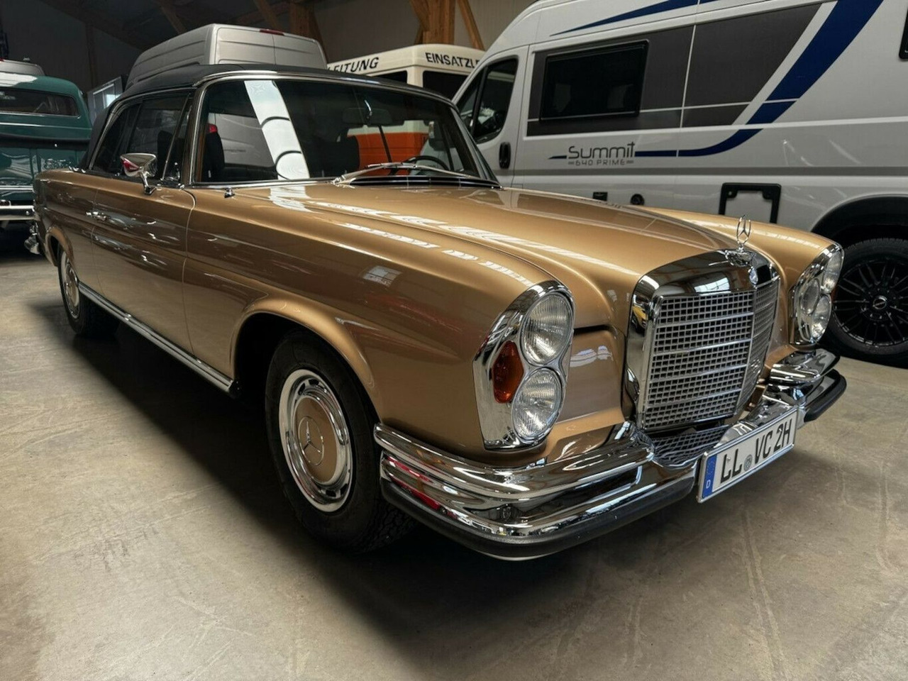 Mercedes-Benz 280 SE Cabrio W111 BRABUS-Classic Restauration - Convertible: picture 1 Mercedes-Benz 280 SE Cabrio W111 BRABUS-Classic Restauration - Convertible: picture 1