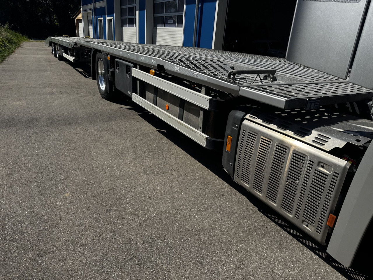 Autotransporter truck Mercedes-Benz Actros L 1851 FVG Autotransporter + Hänger: picture 24