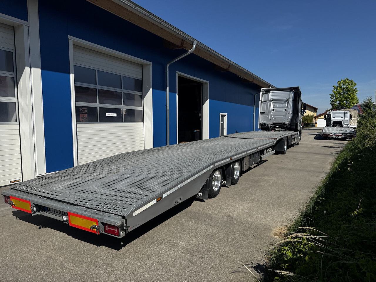Autotransporter truck Mercedes-Benz Actros L 1851 FVG Autotransporter + Hänger: picture 6