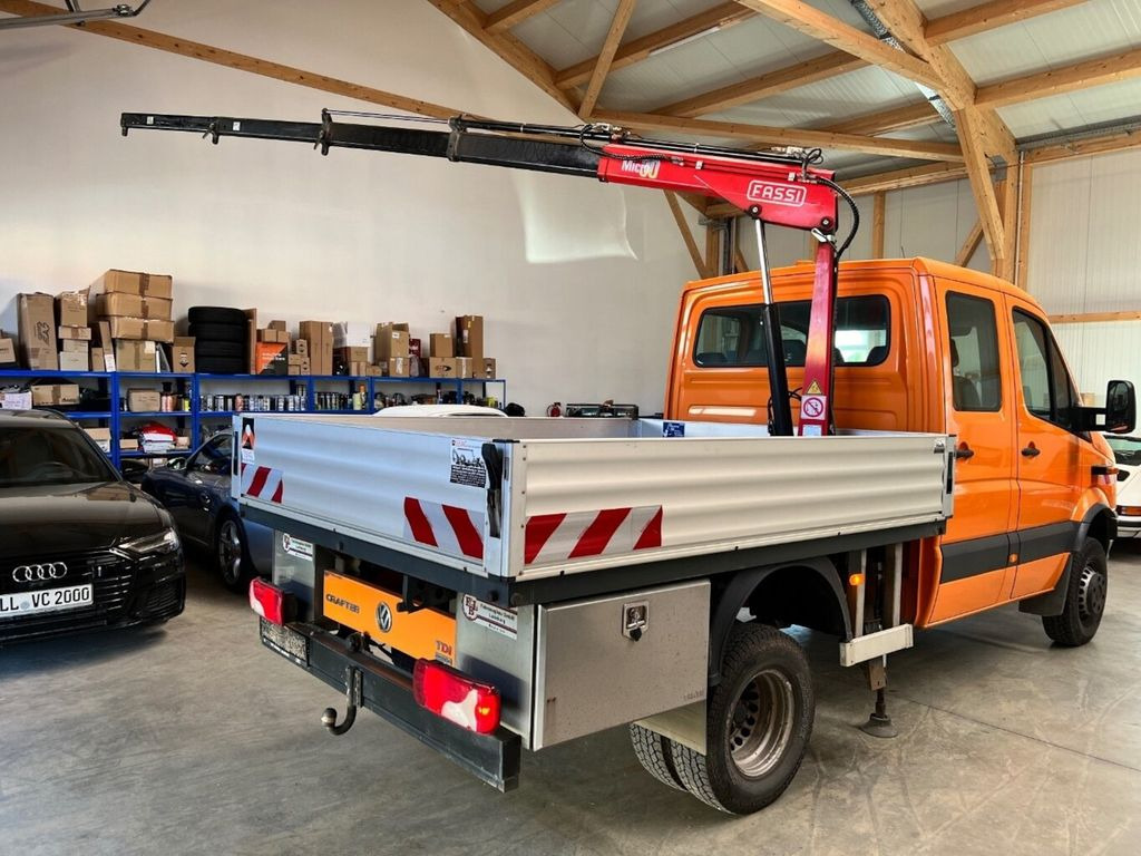 Volkswagen Crafter 50 Achleitner TDI 4x4 + Kran Fassi - Flatbed van, Combi van: picture 1 Volkswagen Crafter 50 Achleitner TDI 4x4 + Kran Fassi - Flatbed van, Combi van: picture 1