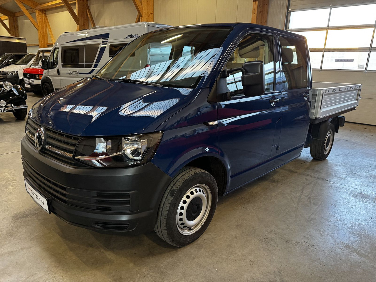 Volkswagen T6 Doka Pritsche 2.0 TDI 4Motion 4x4 indienblau - Flatbed van: picture 1 Volkswagen T6 Doka Pritsche 2.0 TDI 4Motion 4x4 indienblau - Flatbed van: picture 1
