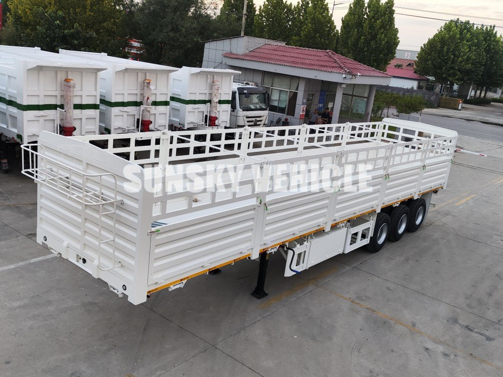 SUNSKY - Dropside/ Flatbed semi-trailer: picture 1 SUNSKY - Dropside/ Flatbed semi-trailer: picture 1