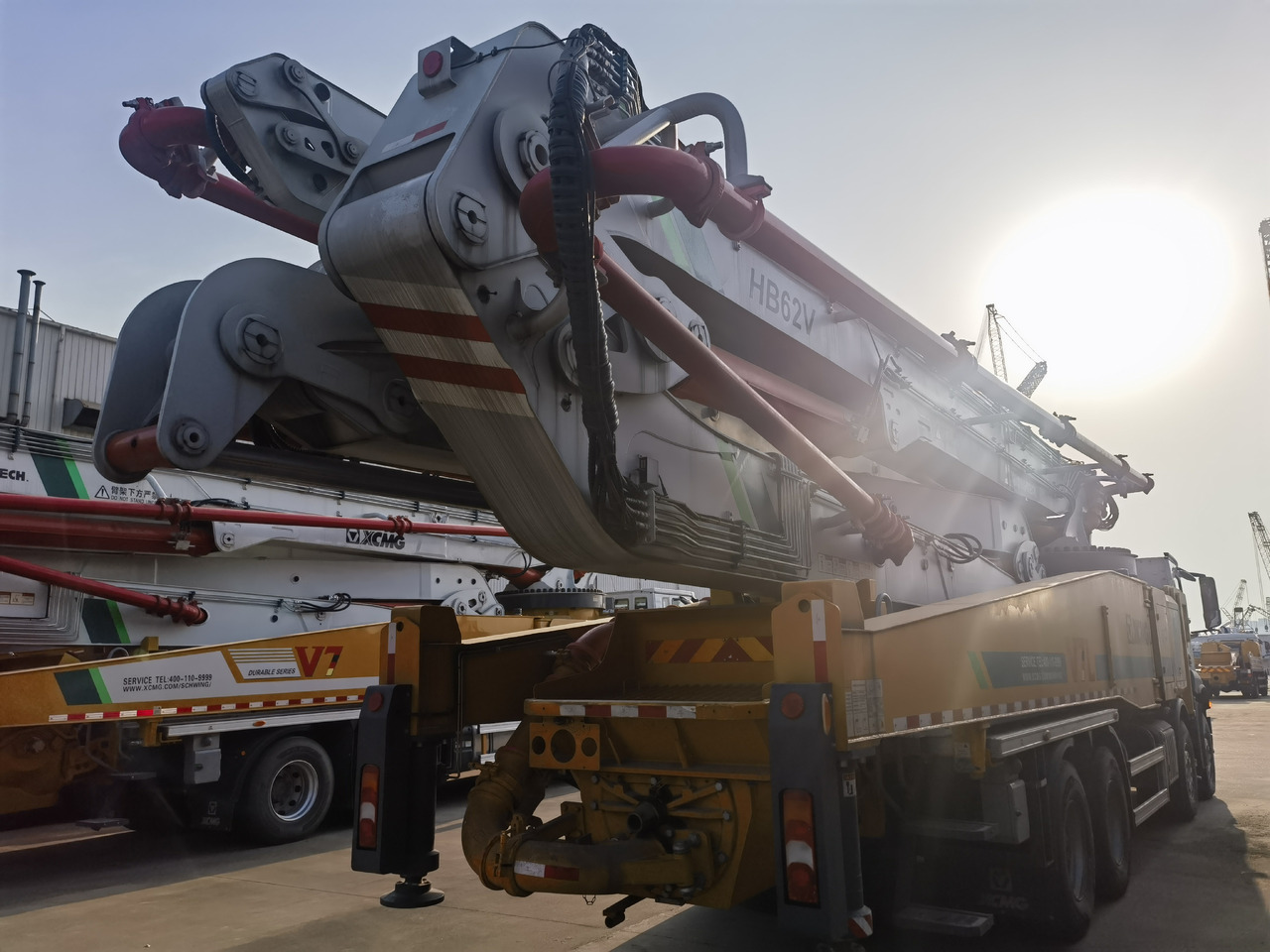 Leasing of  XCMG Official Schwing Concrete Pump HB62V Used Telescopic Concrete Pump Truck Price XCMG Official Schwing Concrete Pump HB62V Used Telescopic Concrete Pump Truck Price: picture 9