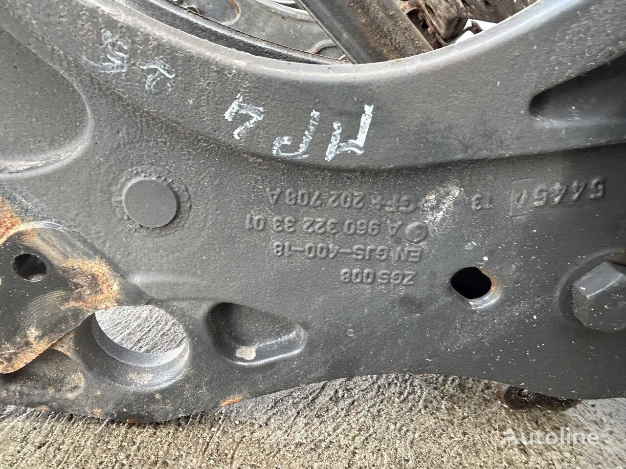 KOMPLETNE ZAWIESZENIE KABINY Mercedes-Benz ACTROS MP4 truck - Suspension for Truck: picture 5 KOMPLETNE ZAWIESZENIE KABINY Mercedes-Benz ACTROS MP4 truck - Suspension for Truck: picture 5