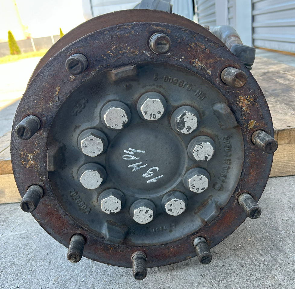MERCEDES ACTROS MP4 AXLE + HUBS FRONT - Front axle for Truck: picture 2 MERCEDES ACTROS MP4 AXLE + HUBS FRONT - Front axle for Truck: picture 2