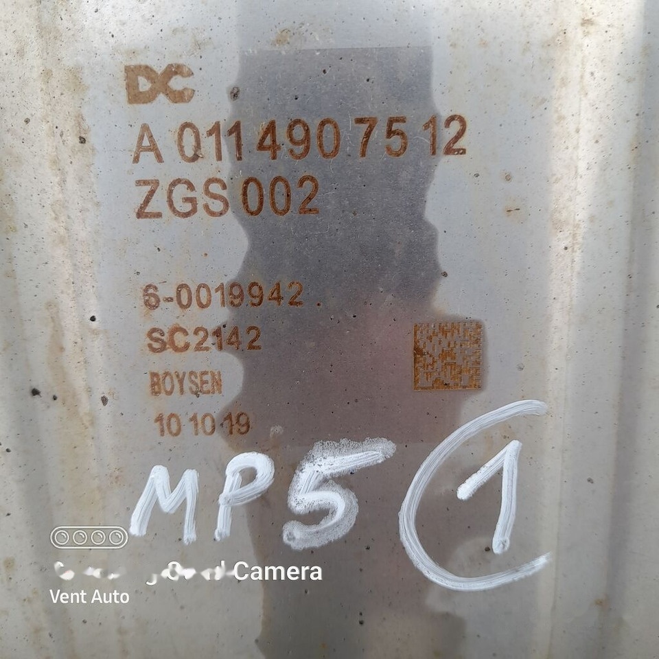 Mercedes-Benz ACTROS MP5 A0114907512   Mercedes-Benz A0114907512 - Catalytic converter for Truck: picture 4 Mercedes-Benz ACTROS MP5 A0114907512   Mercedes-Benz A0114907512 - Catalytic converter for Truck: picture 4