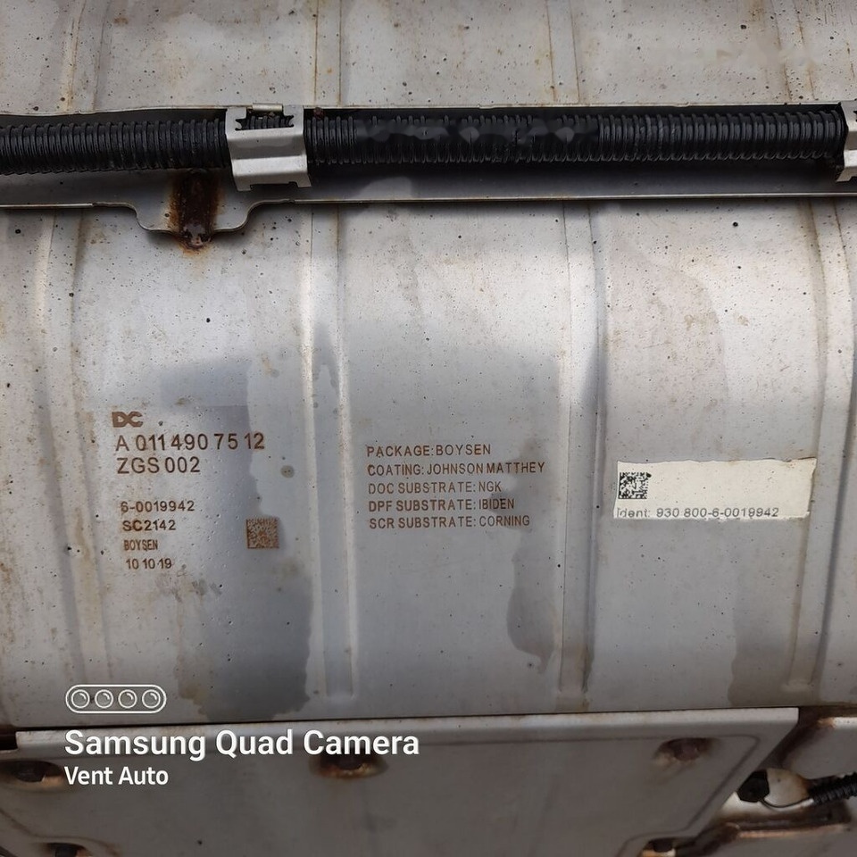 Mercedes-Benz ACTROS MP5 A0114907512   Mercedes-Benz A0114907512 - Catalytic converter for Truck: picture 3 Mercedes-Benz ACTROS MP5 A0114907512   Mercedes-Benz A0114907512 - Catalytic converter for Truck: picture 3