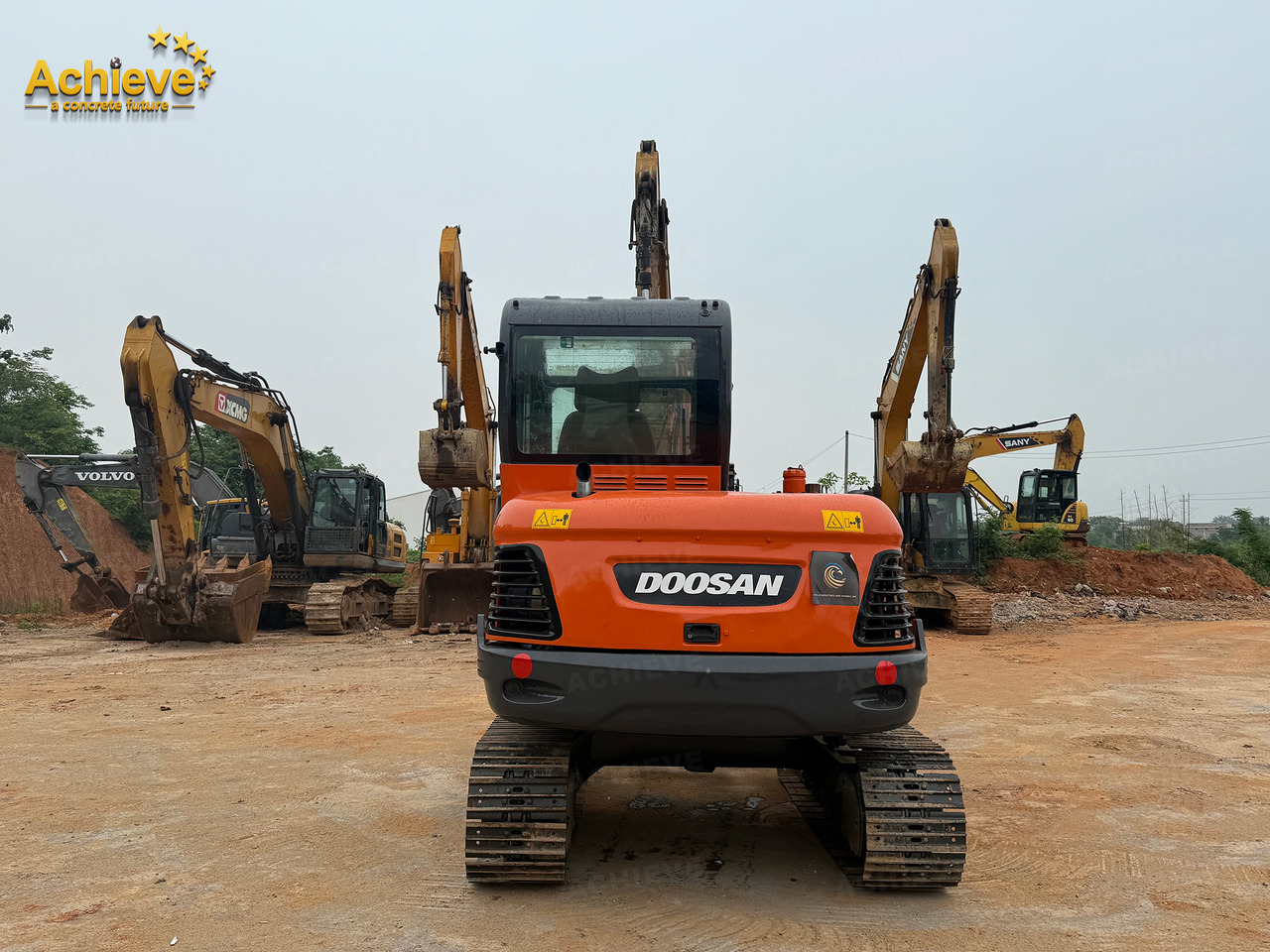 Crawler excavator DOOSAN Diwanlun DX60-9 Excavator 38.9(52.1)/2100kW(HP) / rpm D24C 0.23m3 5700kg 4.2+2.8Ton 【ACHIEVE】 TOP CONDITION!!!: picture 8