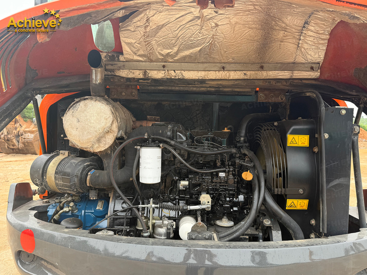 Crawler excavator DOOSAN Diwanlun DX60-9 Excavator 38.9(52.1)/2100kW(HP) / rpm D24C 0.23m3 5700kg 4.2+2.8Ton 【ACHIEVE】 TOP CONDITION!!!: picture 11