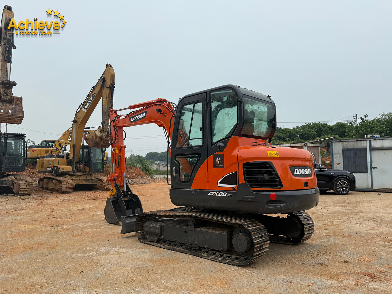 Crawler excavator DOOSAN Diwanlun DX60-9 Excavator 38.9(52.1)/2100kW(HP) / rpm D24C 0.23m3 5700kg 4.2+2.8Ton 【ACHIEVE】 TOP CONDITION!!!: picture 7