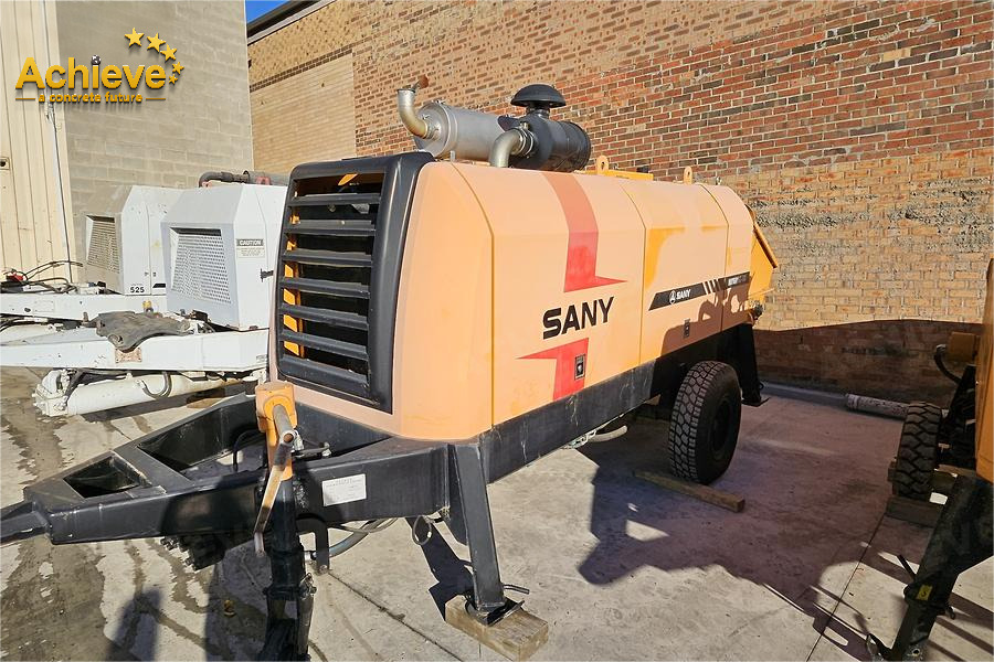 SANY SANY 【ACHIEVE】TOP CONDITION!!! demo new low hours Sany Concrete Trailer Pump 2017 HBT5008C-5S - Stationary concrete pump: picture 2 SANY SANY 【ACHIEVE】TOP CONDITION!!! demo new low hours Sany Concrete Trailer Pump 2017 HBT5008C-5S - Stationary concrete pump: picture 2