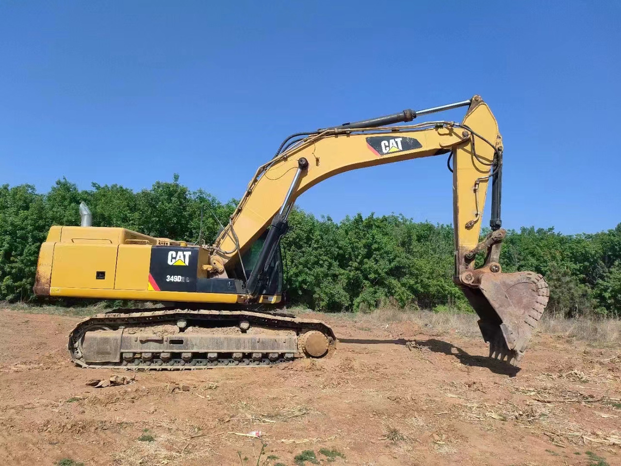 Caterpillar 349D, 349D2 Original Color Heavy Mining Machine - Crawler excavator: picture 2 Caterpillar 349D, 349D2 Original Color Heavy Mining Machine - Crawler excavator: picture 2