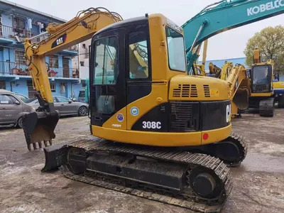 Second Hand Excavator Cheap 8 Ton Construction Excavator Cat 308b, 308c, 308d Tracked Excavator - Crawler excavator: picture 1 Second Hand Excavator Cheap 8 Ton Construction Excavator Cat 308b, 308c, 308d Tracked Excavator - Crawler excavator: picture 1
