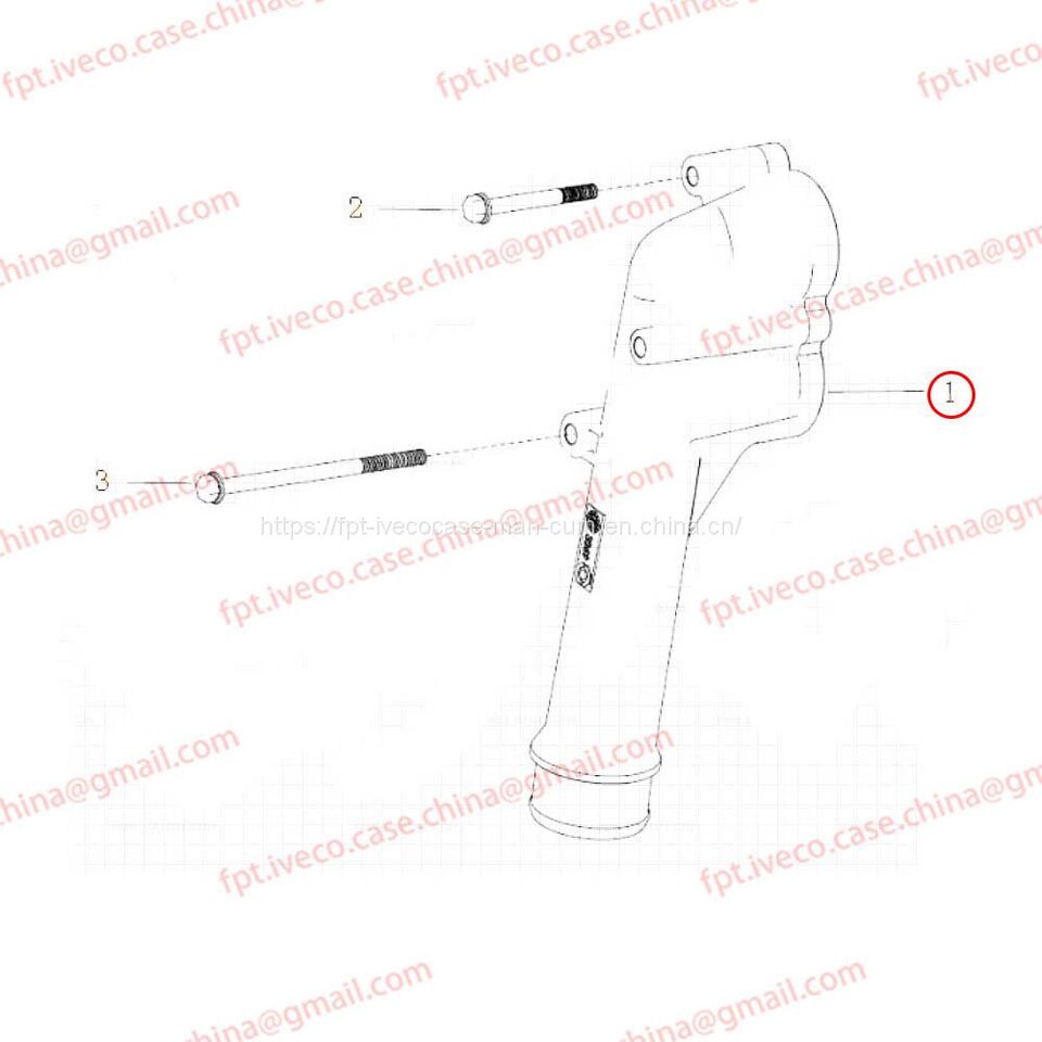 MAN D2066 Thermostat pipe 06302-0643 - Thermostat for Truck: picture 1 MAN D2066 Thermostat pipe 06302-0643 - Thermostat for Truck: picture 1
